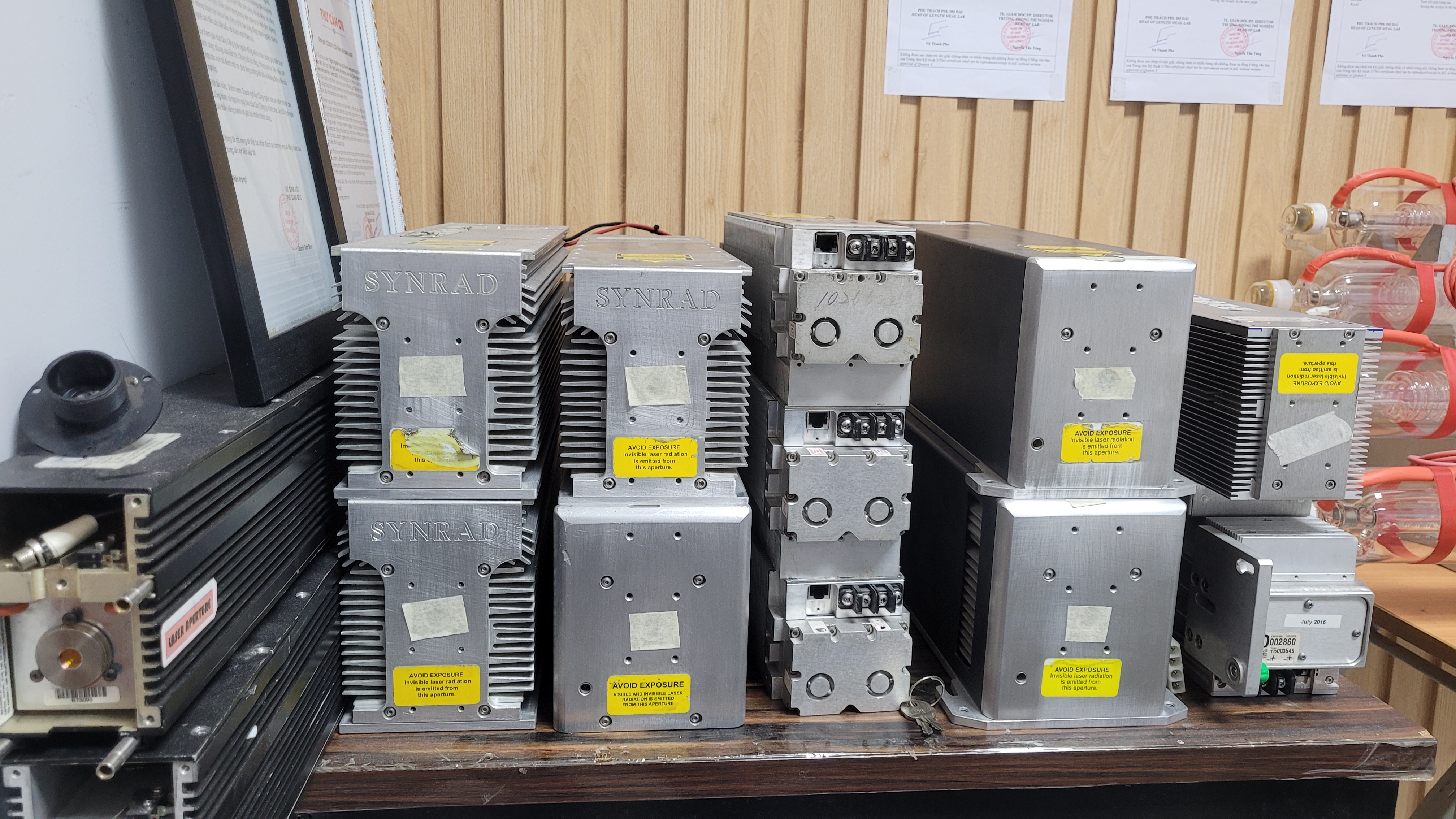 Các model ống phóng (bóng) Laser Co2 RF được Infalway phục hồi nạp khí Part 1