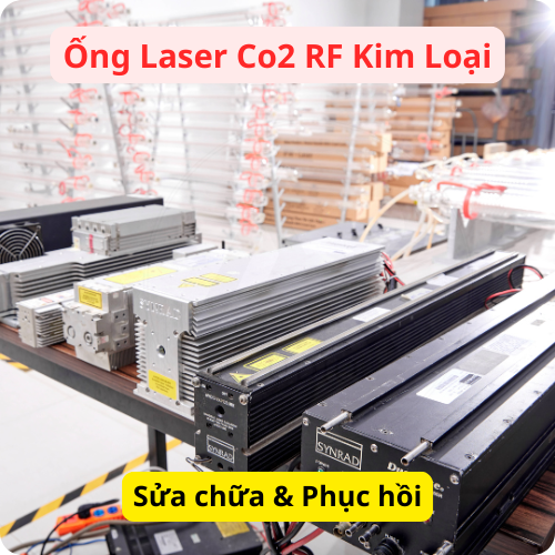 Sửa chữa phục hồi Laser Co2 RF Kim Loại